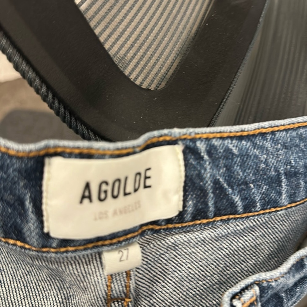 Agolde Harper straight Jean stretch in fix